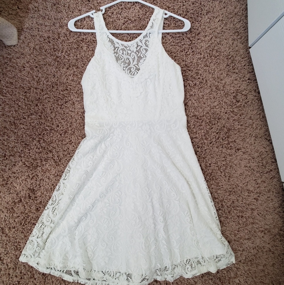 White Lace Dress